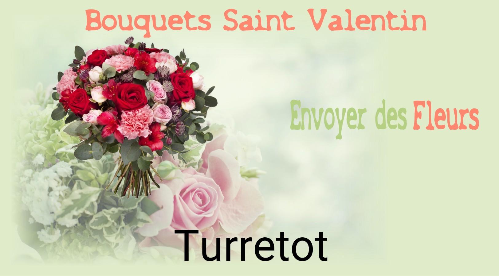 Roses de Saint-Valentin livrées à Turretot